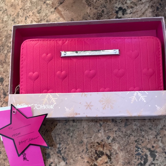 Betsey Johnson Handbags - Betsey Johnson large wallet/wristlet